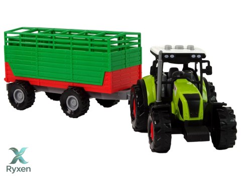 Traktor z Przyczepką Autko Farma LEAN TOYS