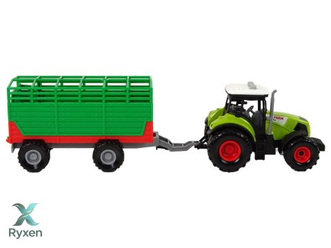 Traktor z Przyczepką Autko Farma LEAN TOYS