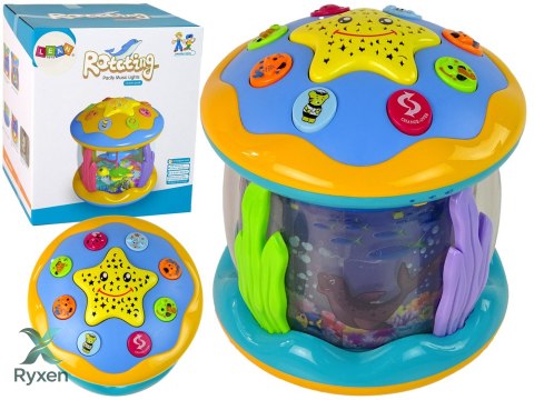Wielofunkcyjny Projektor Gwiazd Lampka Nocna Ocean Podwodny Świat LEAN TOYS