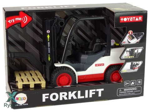 Wózek Widłowy Ruchomy Widelec Paleta. LEAN TOYS
