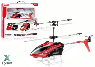 Zdalnie Sterowany Helikopter S5 SYMA RC Czerwony LEAN TOYS