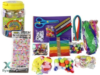 Zestaw Artystyczny Kreatywny Plastyczny W Słoiku DIY LEAN TOYS
