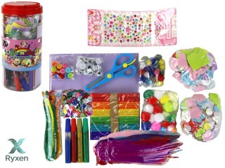Zestaw Artystyczny Kreatywny Plastyczny W Słoiku DIY LEAN TOYS
