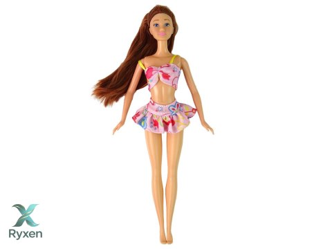 Zestaw Lalka Akcesoria Kajak Różowy LEAN TOYS