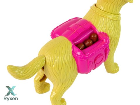 Zestaw Lalki z Pieskiem i Karmą LEAN TOYS