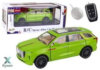 Aluminiowy Model Samochodu RC 1:24 C Kolor Zielony LEAN TOYS