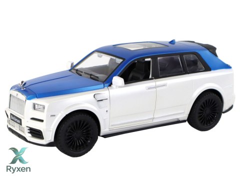 Auto R/C 1:20 Biało-Niebieskie Zdalnie Sterowane LEAN TOYS