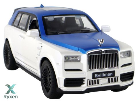 Auto R/C 1:20 Biało-Niebieskie Zdalnie Sterowane LEAN TOYS
