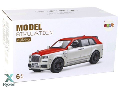 Auto R/C 1:20 Biało-Niebieskie Zdalnie Sterowane LEAN TOYS