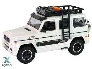 Auto Terenowe Białe Na Baterie LEAN TOYS