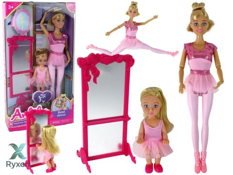 Lalka Anlily Mama z Dzieckiem Baletnica Lalki LEAN TOYS
