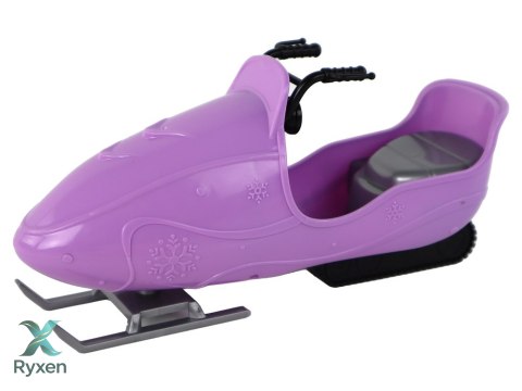 Lalka Dla Dzieci Anlily Łyżwy Pies Sporty Zimowe LEAN TOYS