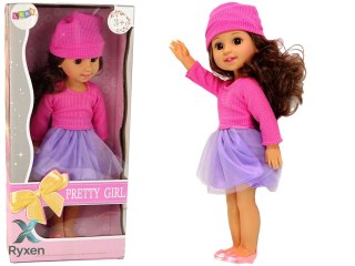 Lalka Dla Dzieci Dziewczynka Brązowe Włosy LEAN TOYS