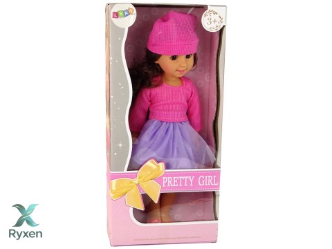Lalka Dla Dzieci Dziewczynka Brązowe Włosy LEAN TOYS