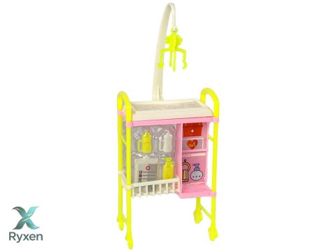 Lalka Dla Dzieci Lekarz Długie Włosy Akcesoria LEAN TOYS