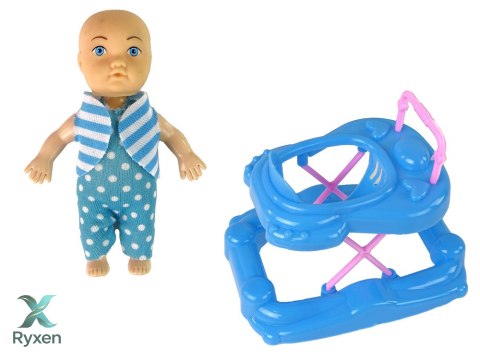 Lalka Dla Dzieci W Ciąży Długie Włosy Akcesoria LEAN TOYS