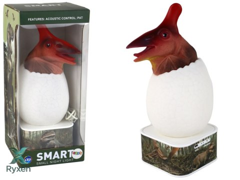 Lampka Jajko Dinozaur Pterozaur LED Micro USB LEAN TOYS