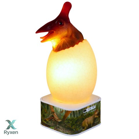 Lampka Jajko Dinozaur Pterozaur LED Micro USB LEAN TOYS
