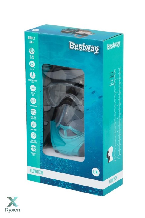 Maska Do nurkowania Pełnotwarzowa Maska ??Do Snorkelingu L/XL Bestway 24058 BESTWAY