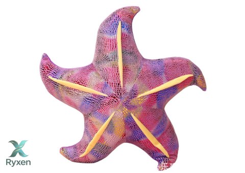 Maskotka Pluszowa Rozgwiazda Fioletowa Poduszka 20 cm LEAN TOYS