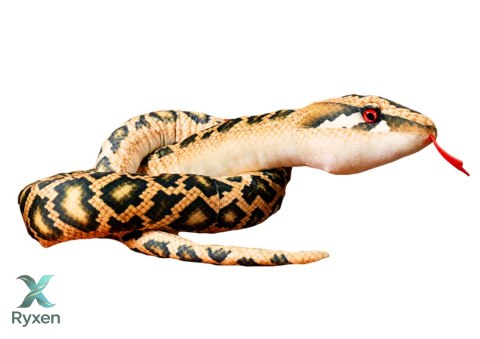 Maskotka Pluszowa Wąż Czarny 210 cm LEAN TOYS
