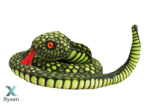 Maskotka Pluszowa Wąż Jasny Zielony 100 cm LEAN TOYS