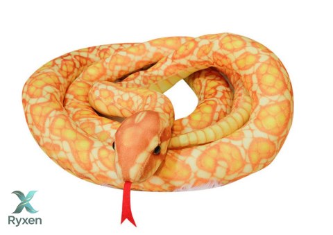 Maskotka Pluszowa Wąż Złoty 110 cm LEAN TOYS