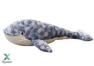 Maskotka Pluszowa Wieloryb Szary 90 cm LEAN TOYS