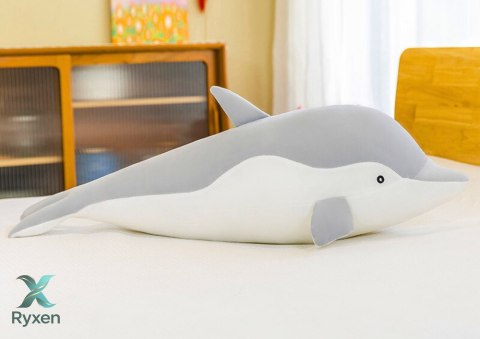 Maskotka Pluszowy Delfin Szary 70 cm LEAN TOYS
