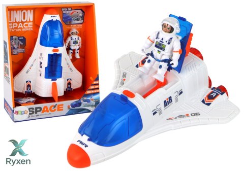Misja Kosmiczna Zestaw Kosmiczny Rakieta Kosmonauta Kosmos 2 ELE LEAN TOYS