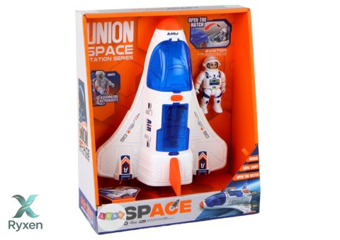 Misja Kosmiczna Zestaw Kosmiczny Rakieta Kosmonauta Kosmos 2 ELE LEAN TOYS
