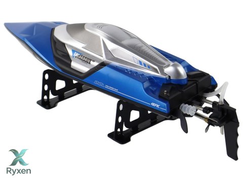 Motorówka R/C 2,4G Światła 30 km/h Niebieska LEAN TOYS