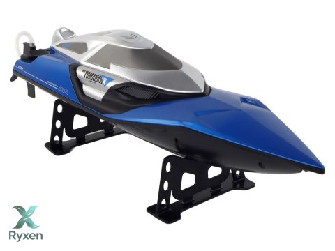 Motorówka R/C 2,4G Światła 30 km/h Niebieska LEAN TOYS