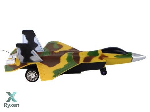Myśliwiec Zdalnie Sterowany RC Samolot Wojskowy Moro LEAN TOYS