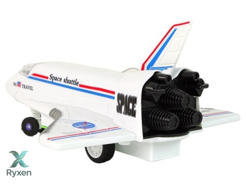 Odrzutowiec Zdalnie Sterowany Pilot Biały LEAN TOYS