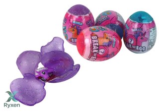 Pękające Jajo Brokatowe Jednorożec Losowanie Kolorowe Skorupa 12 ele. LEAN TOYS