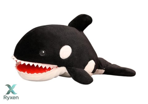 Pluszowa Maskotka Orka Oceaniczna Pacynka 30 cm LEAN TOYS