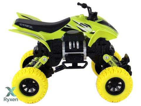 Pojazd Terenowy Pchacz Quad XC Gumowe Koła Zielony LEAN TOYS