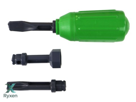 Pojazd Wywrotka Dźwig do Skręcania Rozkręcania DIY LEAN TOYS