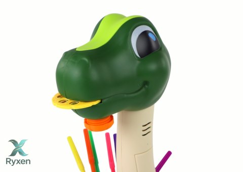 Projektor do Rysowania Dinozaur Dźwięki Akcesoria LEAN TOYS