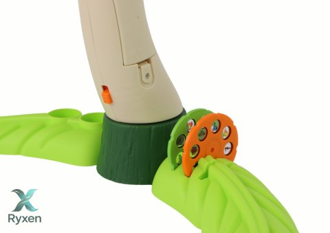 Projektor do Rysowania Dinozaur Dźwięki Akcesoria LEAN TOYS