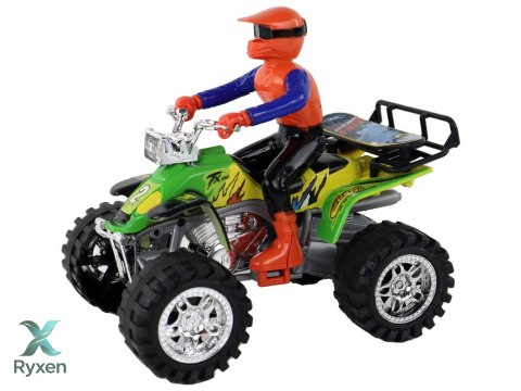Quad Czterokołowy Terenowy Napęd Frykcyjny Pchacz LEAN TOYS