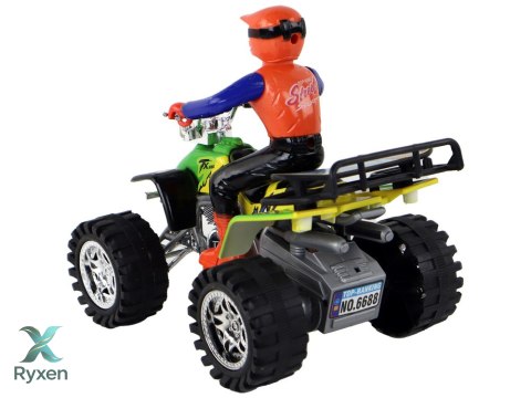 Quad Czterokołowy Terenowy Napęd Frykcyjny Pchacz LEAN TOYS