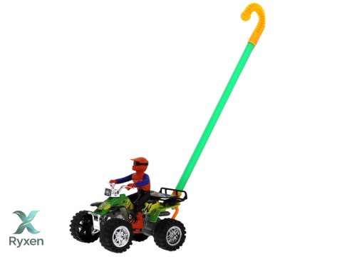 Quad Czterokołowy Terenowy Napęd Frykcyjny Pchacz LEAN TOYS