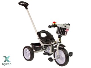 Rower Trójkołowy PRO100 Czarny Koszyk Koła EVA LEAN TRIKE