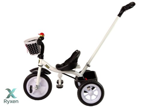 Rower Trójkołowy PRO100 Czarny Koszyk Koła EVA LEAN TRIKE