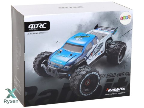 Samochód Terenowy Rabbits RC Napęd Na 4 Koła Żółty 2.4G LEAN TOYS