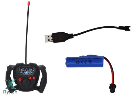 Traktor Zdalnie Sterowany RC Z Przyczepą 1:16 Zielony LEAN TOYS