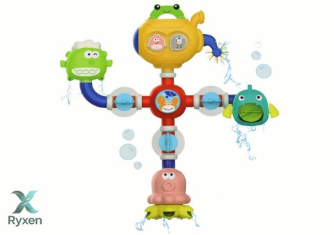 Zabawka Wodna Do Kąpieli Przelewowa Robot Przyssawki LEAN TOYS