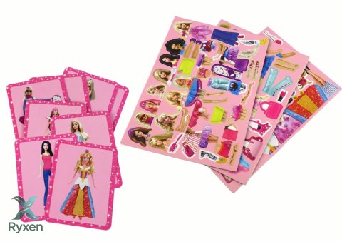 Zestaw Edukacyjnych Puzzli Magnetycznych Motyw Lalki LEAN TOYS